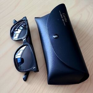 EUC Cartia Black Sunglasses with Case